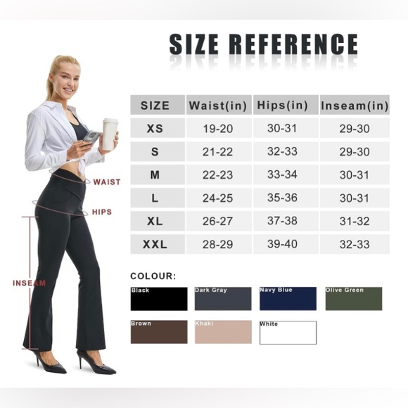 Crossover Flare Leggings - Picture 6 of 6